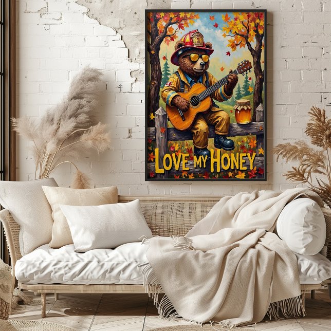 Fence Post Fusion: Bear's Autumnal Riff Poster (Creator Uploaded)