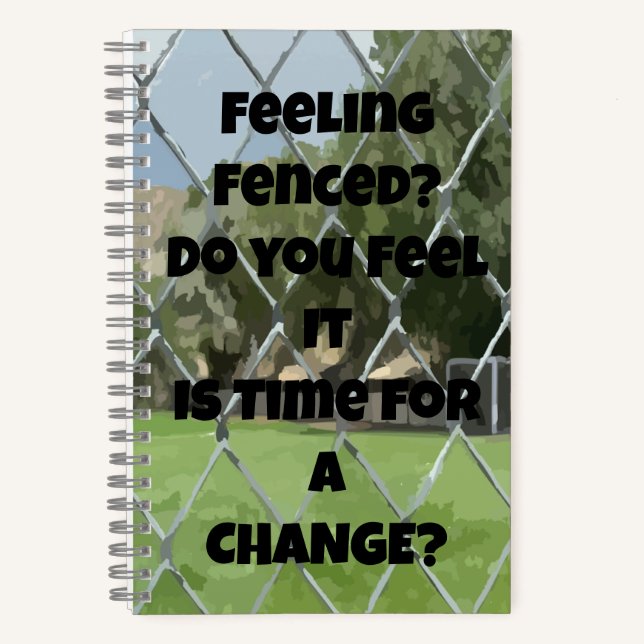 Fenced Bullet Journal (Front)