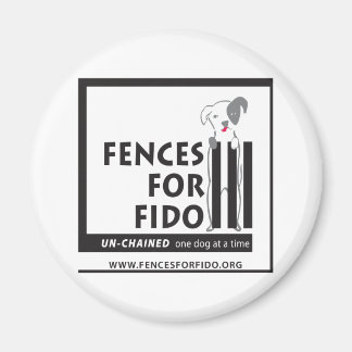 Fences For Fido Magnet