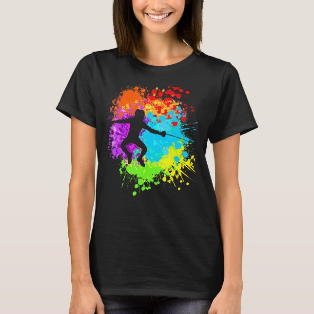 Fencing 1 T-Shirt (Front)