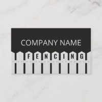 Fencing and Garden Services White Fence Black