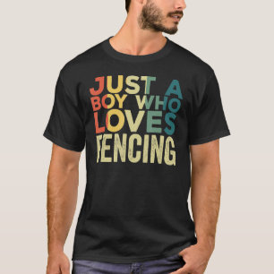 Fencing Apparel Sports Fencer Quote for Men T-Shirt