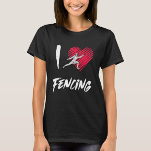 Fencing  Boys Kids Girls Coach Fence Rapier Dagger T-Shirt