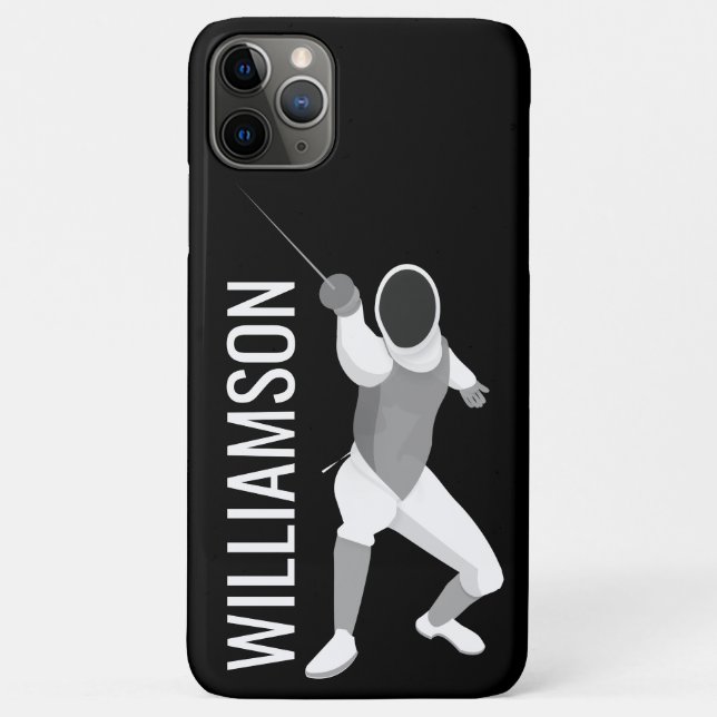 Fencing Case-Mate iPhone Case (Back)