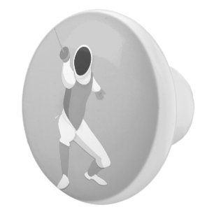 Fencing Ceramic Knob