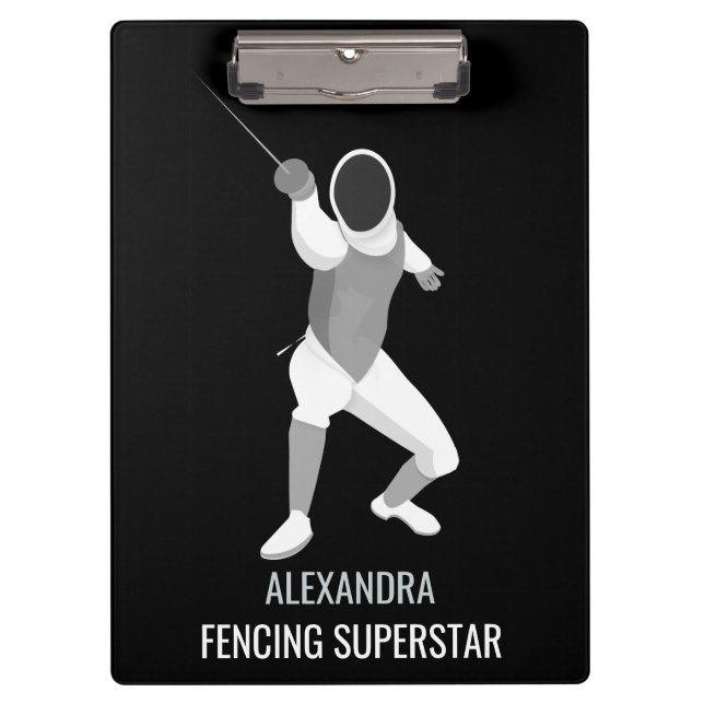 Fencing Clipboard (Front)