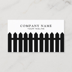 Fencing Company Business Card