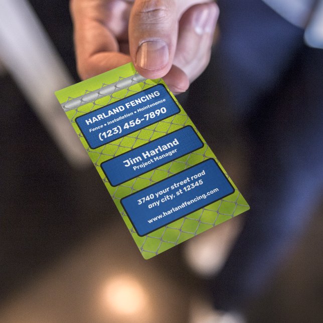 Fencing Company Business Card (Creator Uploaded)