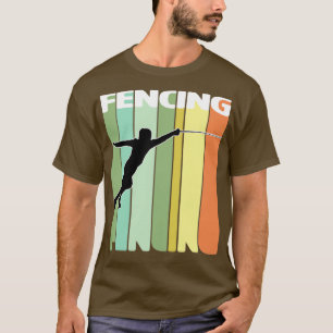 Fencing Fencing Retro (4) T-Shirt