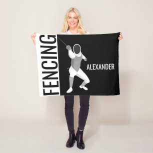 Fencing Fleece Blanket