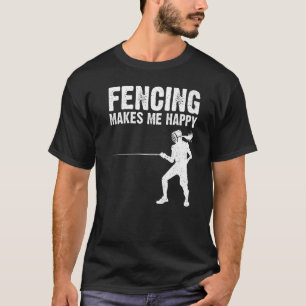 Fencing For Men Women Fencer Sword Sports T-Shirt