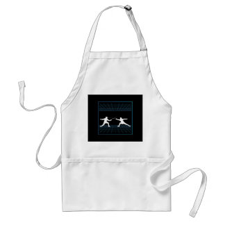 Fencing Game gamer fencer sport fencing Standard Apron
