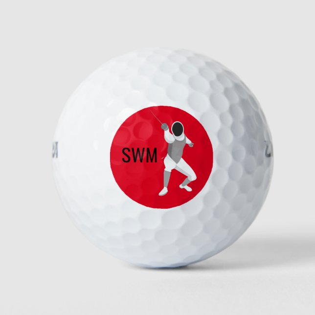 Fencing Golf Balls (Front)