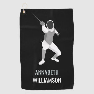 Fencing Golf Towel