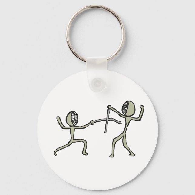 Fencing Key Ring (Front)