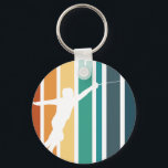 Fencing Key Ring<br><div class="desc">A stylish keychain featuring a vintage classic car design. A perfect accessory for car lovers and collectors. Great for everyday use or as a small and thoughtful gift for classic car enthusiasts.</div>