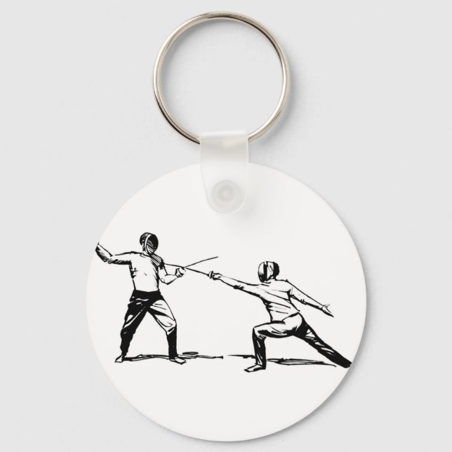 Fencing Key Ring (Front)