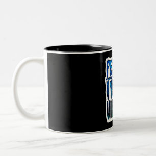 Fencing Lover Fencing I Bleed Victory Two-Tone Coffee Mug