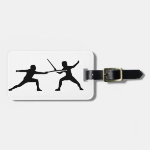 Fencing Luggage Tag