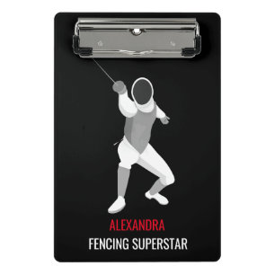 Fencing Mini Clipboard