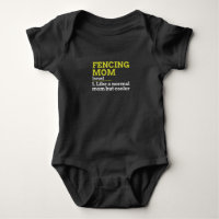fencing mom like a normal mom but cooler gift