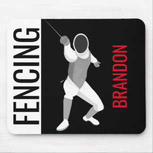 Fencing Mouse Pad
