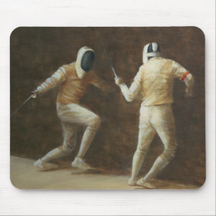 Fencing Mouse Pad