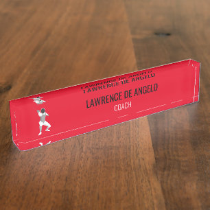 Fencing Nameplate