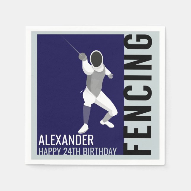 Fencing Napkin (Front)