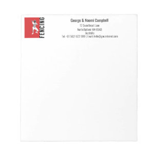 Fencing Notepad