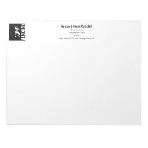 Fencing Notepad
