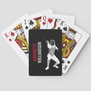 Fencing Playing Cards