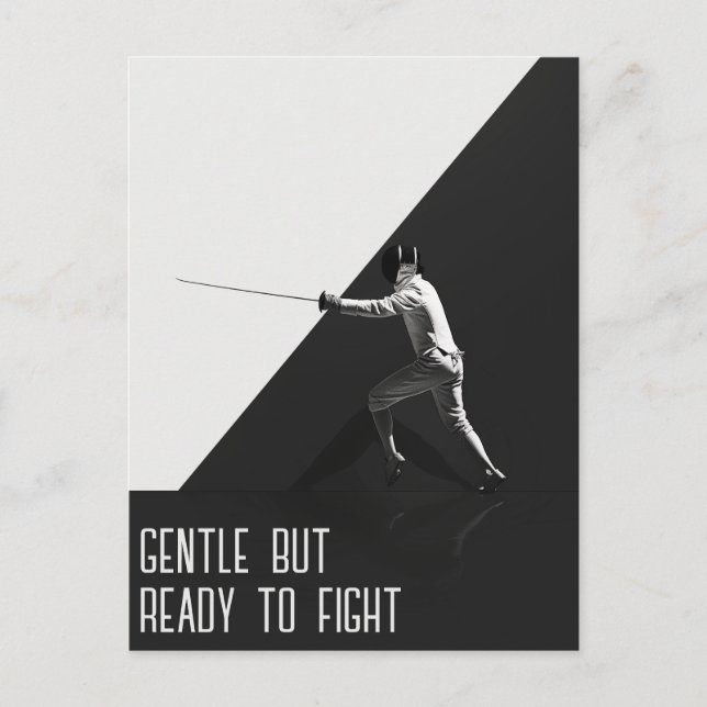 Fencing Postcard (Front)