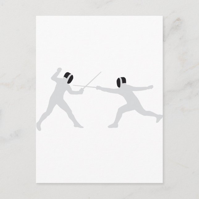 fencing postcard (Front)