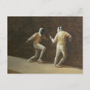 Fencing Postcard
