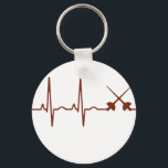 Fencing Sabre Shirt - Saber Style Fencing Heartbea Key Ring<br><div class="desc">A stylish keychain featuring a vintage classic car design. A perfect accessory for car lovers and collectors. Great for everyday use or as a small and thoughtful gift for classic car enthusiasts.</div>