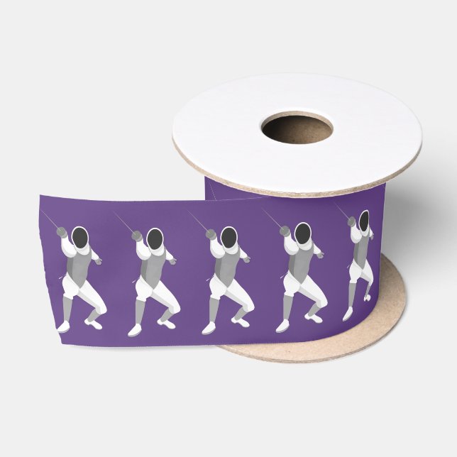 Fencing Satin Ribbon (Spool)