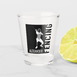 Fencing Shot Glass