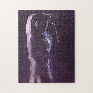 Fencing Silhouette Puzzle