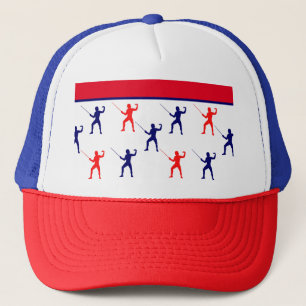 Fencing Sport Trucker Hat