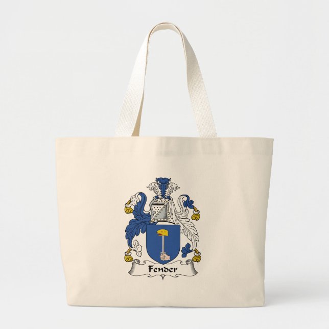 Fender Family Crest Large Tote Bag (Front)