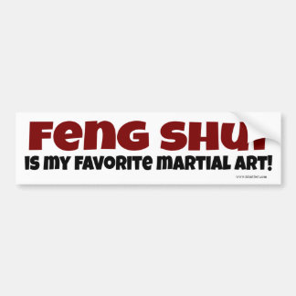 Feng Shui for Auto Bumper Sticker