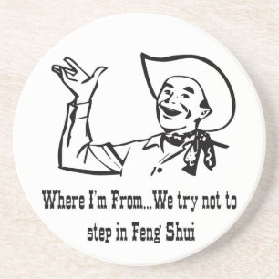 Feng Shui Humourous Coaster