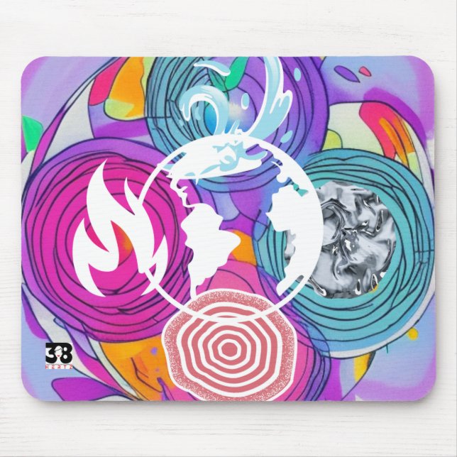 Feng Shui Mouse Pad (Front)