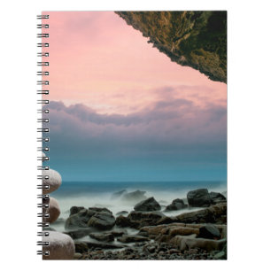 Feng shui stones coast spirituality notebook