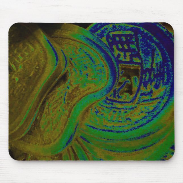 FENG SHUI WEALTH ELEMENTS MOUSE PAD (Front)