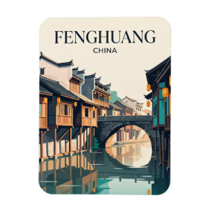 Fenghuang Ancient Town China Magnet
