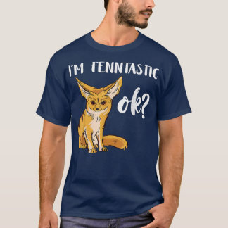 Fennec Fo Fantastic Smallest Fo Animal Fennec Fo L T-Shirt