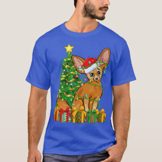 Fennec Fo Lighting Xmas Tree Matching Fennec Fo Ch T-Shirt
