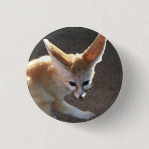 Fennec Fox 3 Cm Round Badge